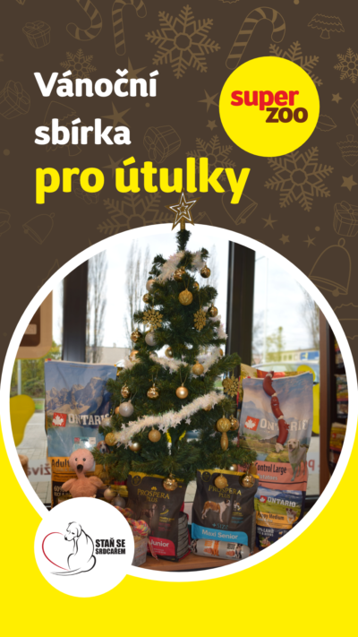 Vánoční sbírka pro útulky- super zoo